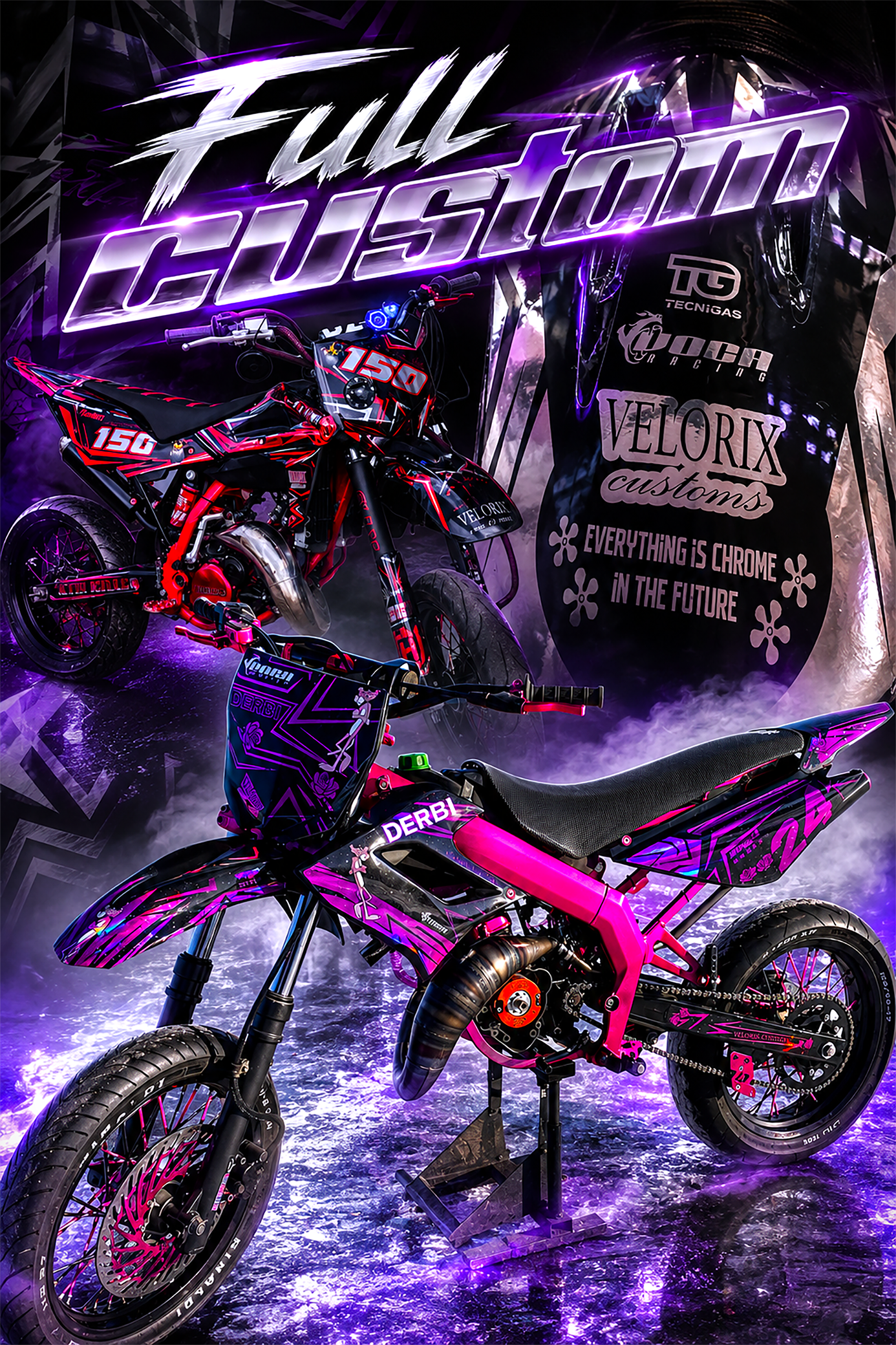 Full custom tarrasarja